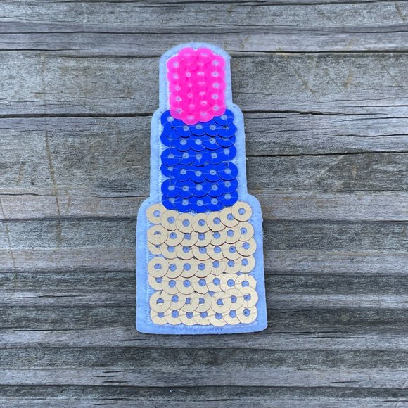 Iron On Patches Ice Cream Bar Embroidery Applique Patches Lot of 2 Unbranded - Picture 5 of 8